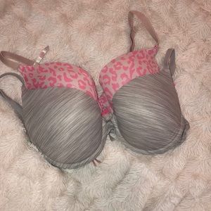 Victoria’s Secret PINK push-up bras size 36B.